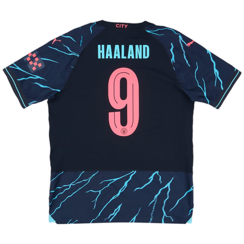 2023-24 Manchester City Player Issue Third European Shirt Haaland #9