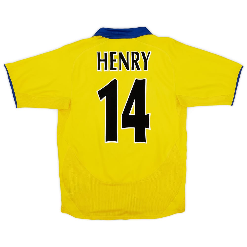 2003-05 Arsenal Away Shirt Henry #14 - 7/10 - (S)
