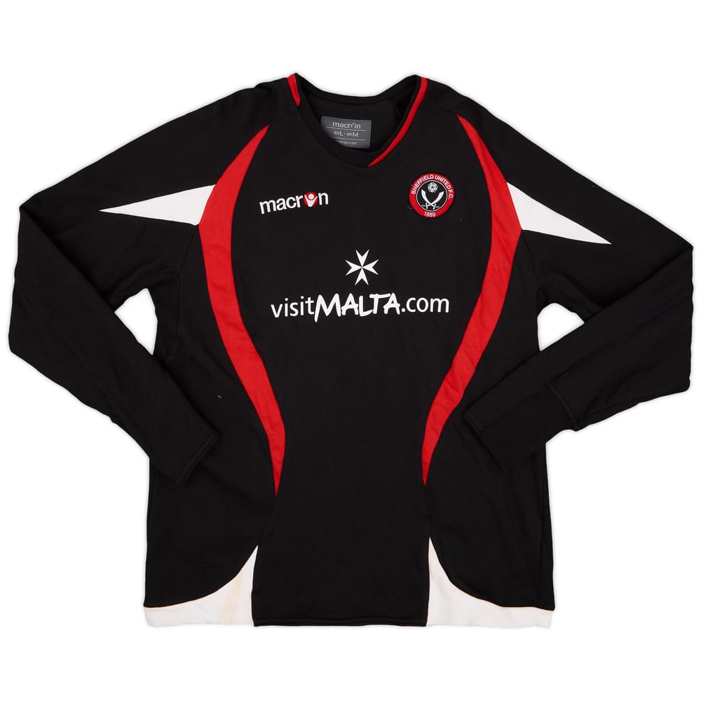 2009-10 Sheffield United Macron Sweat Top - 9/10 - (M)