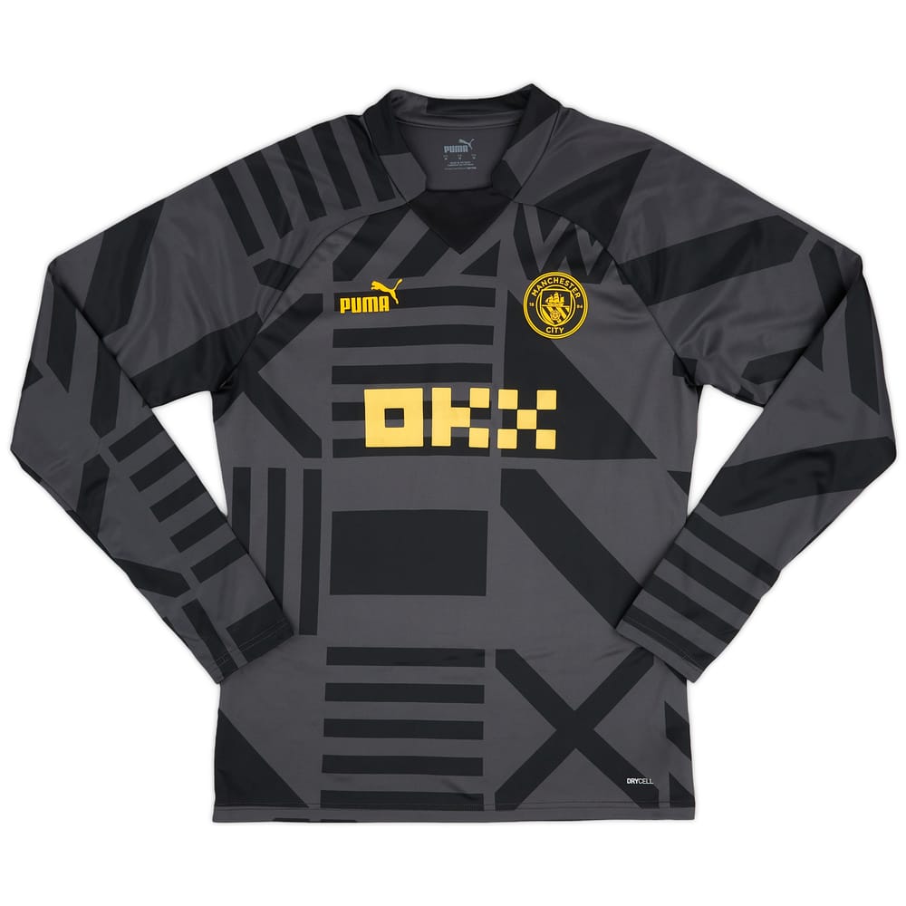 2022-23 Manchester City Player Issue Training Top - 5/10 - (M)
