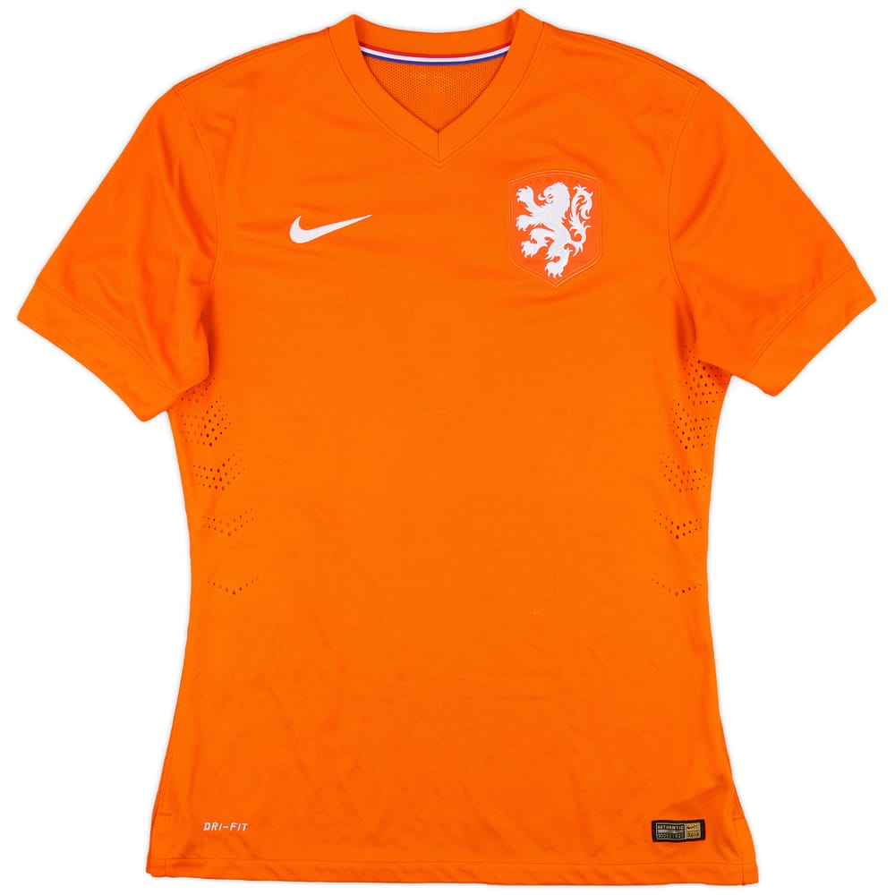 2014-15 Netherlands Authentic Home Shirt - 6/10 - (L)