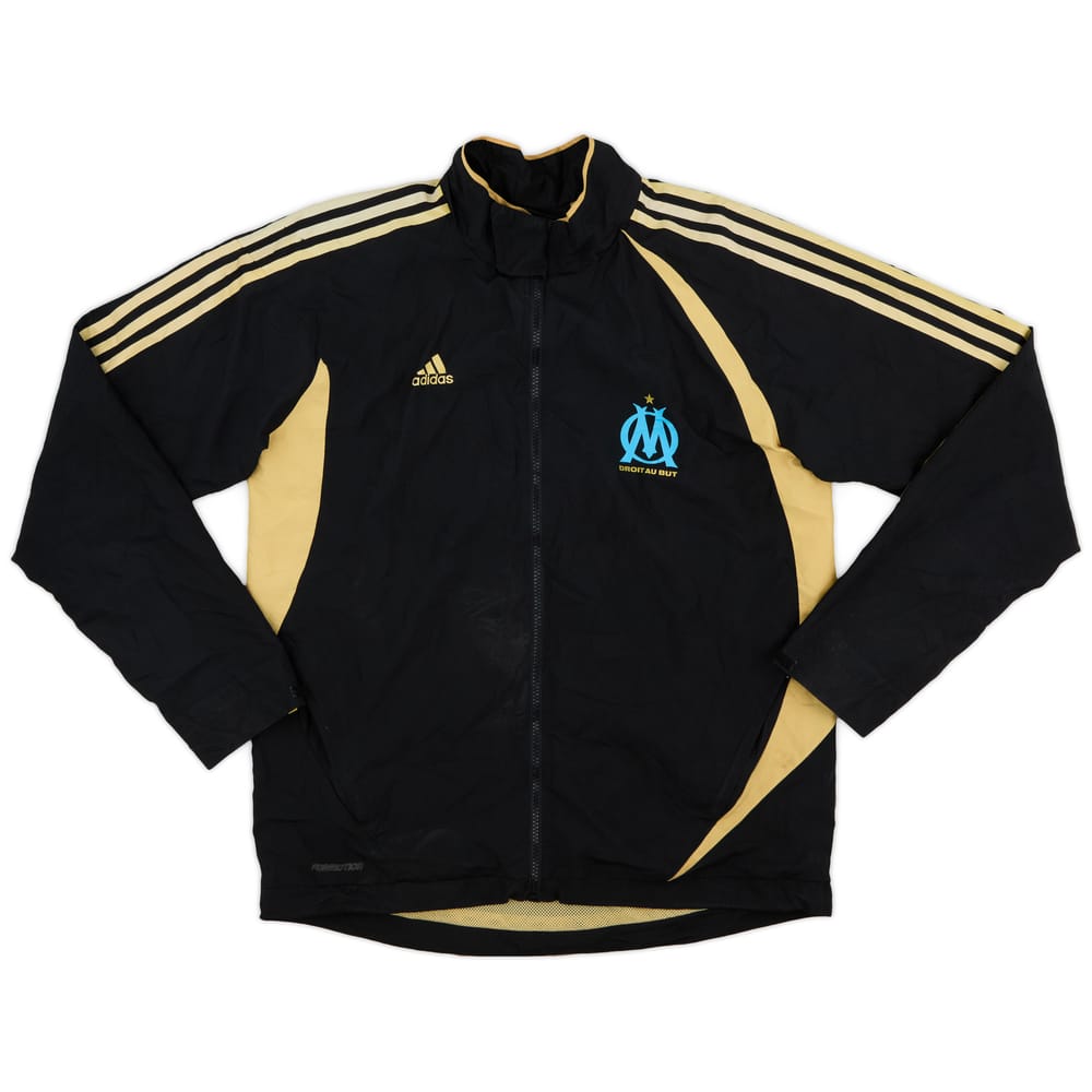 2008-09 Olympique Marseille adidas Track Jacket - 8/10 - (M)