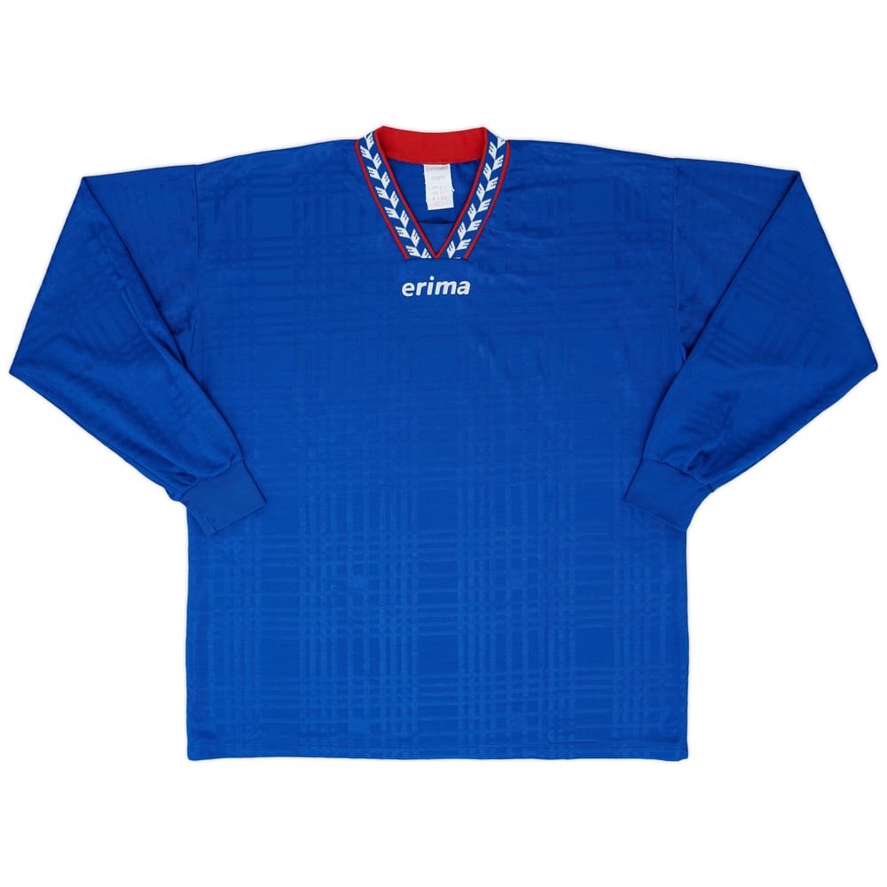 1990s Erima Template L/S Shirt - 9/10 - (L/XL)