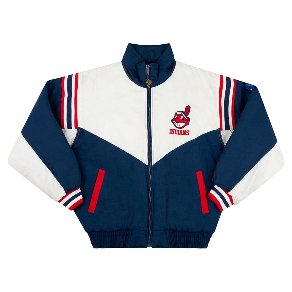 1990s Cleveland Indians Pro Player Rain Coat M