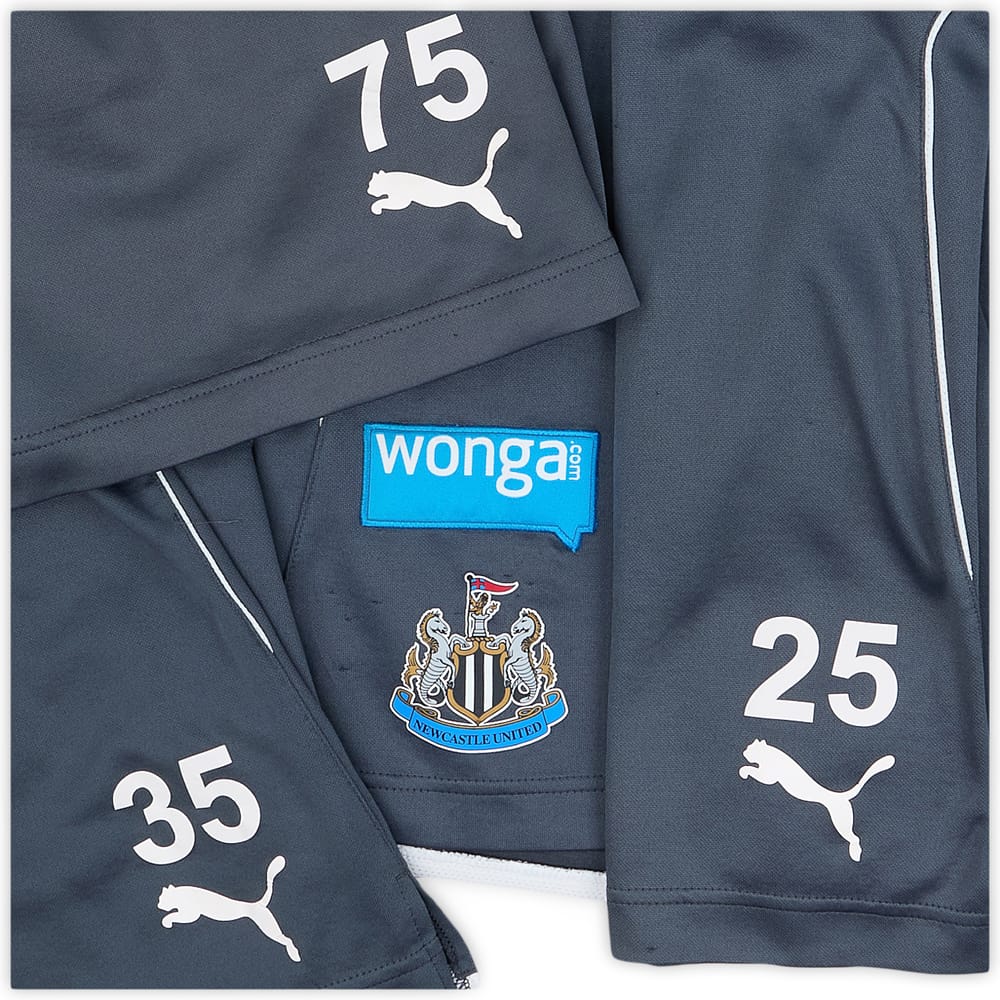 2016-17 Newcastle Player Issue Training Shorts # - 5/10 - (L)