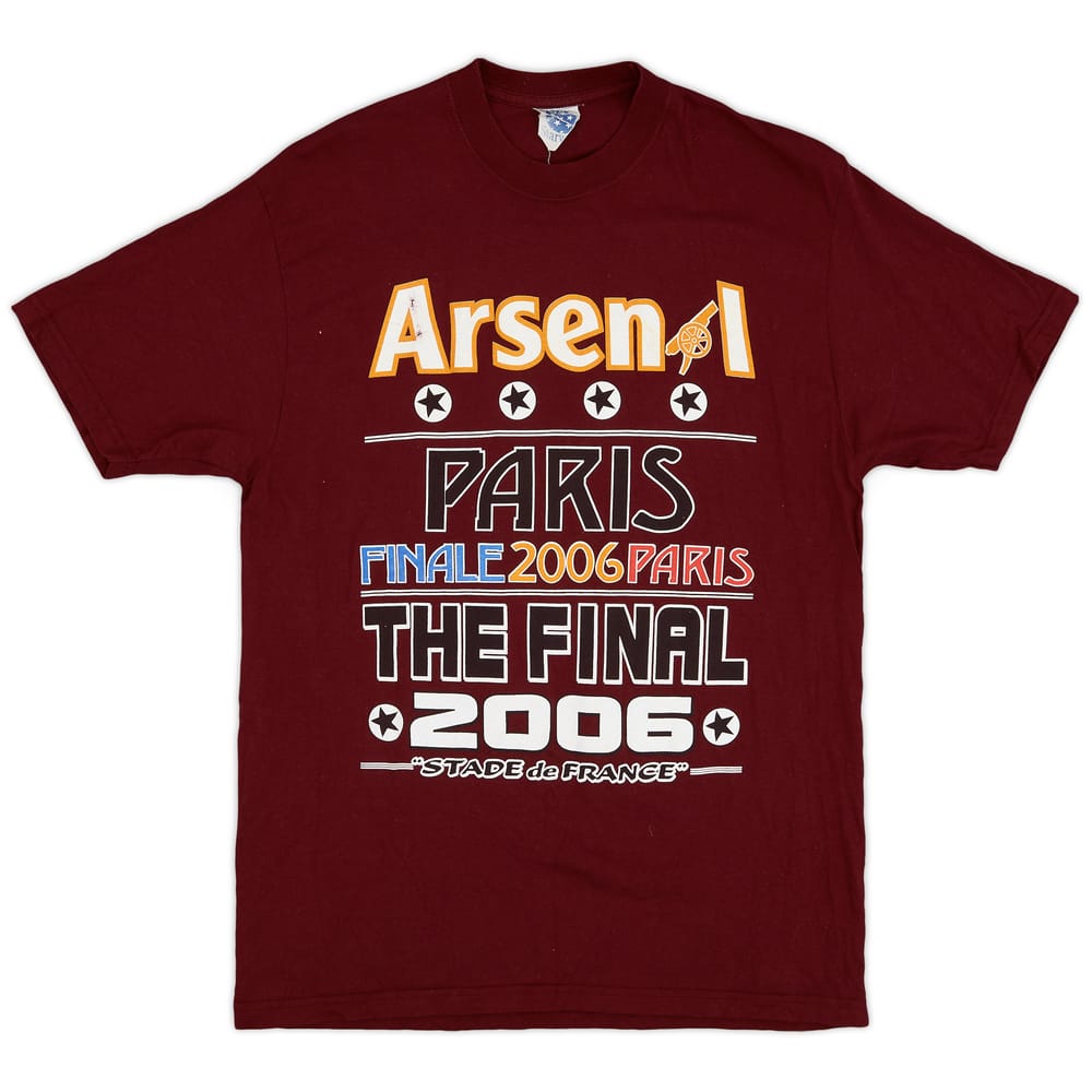 2005-06 Arsenal 'Finale 2006' Fan Tee - 5/10 - (M)