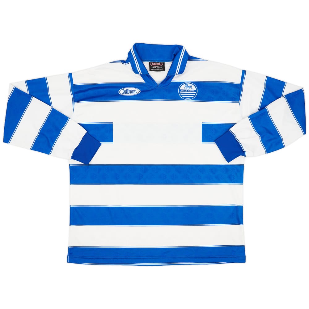 1990s HVV De Zebras Home L/S Shirt - 8/10 - (XXL)
