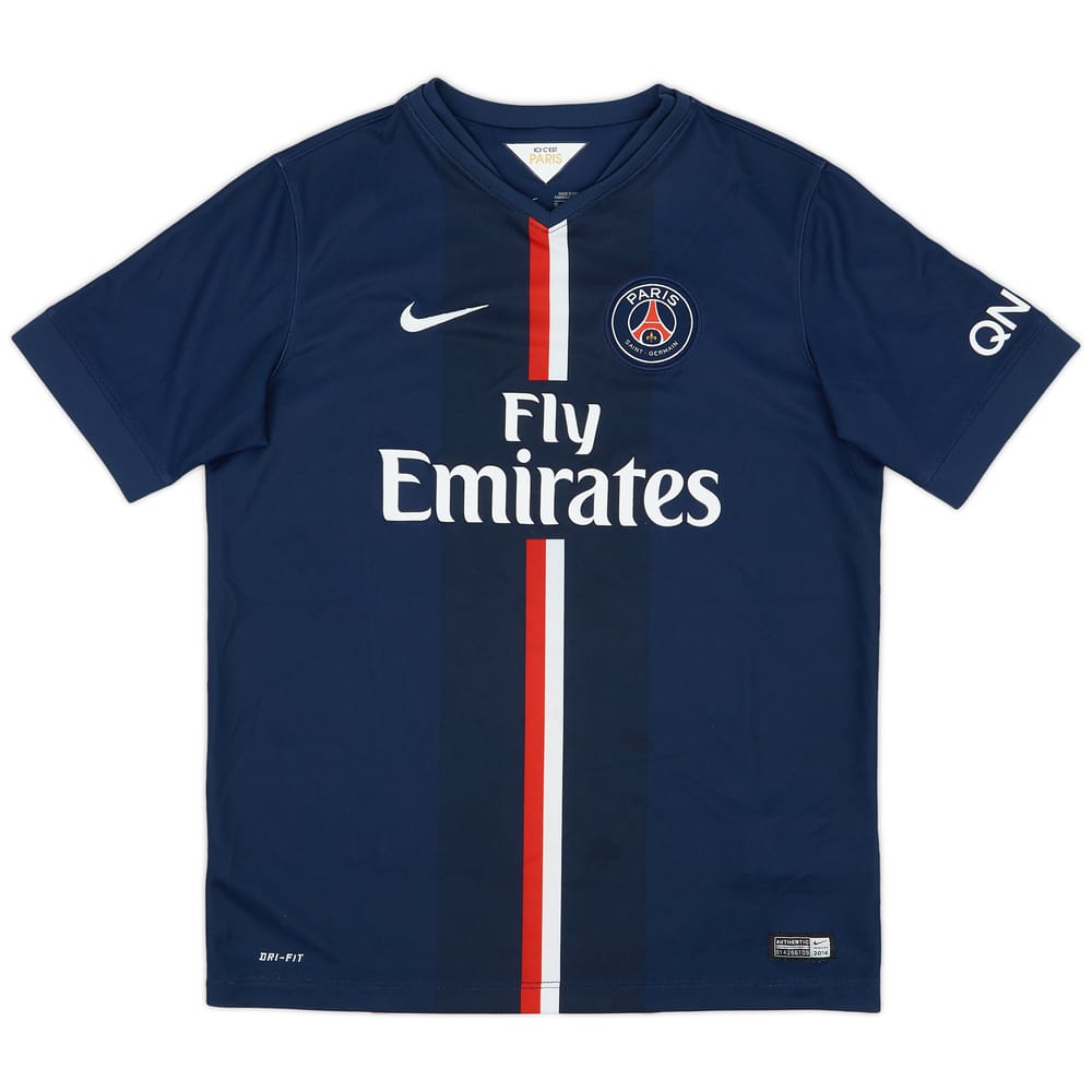 2014-15 Paris Saint-Germain Home Shirt - 9/10 - (XL.Boys)