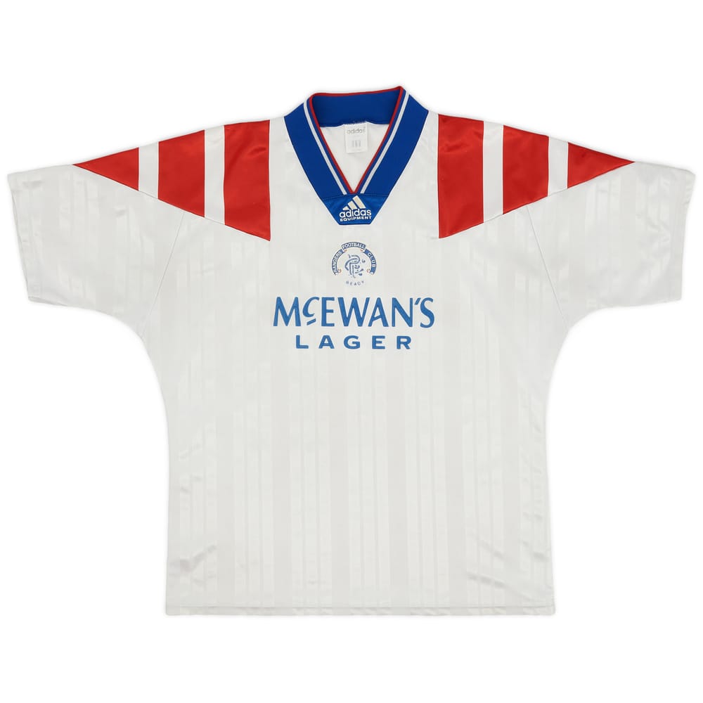 1992-93 Rangers Away Shirt - 7/10 - (L/XL)