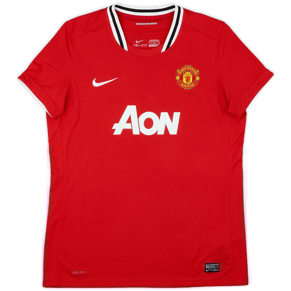 2011-12 Manchester United Home Shirt - 7/10 - (Women's L)