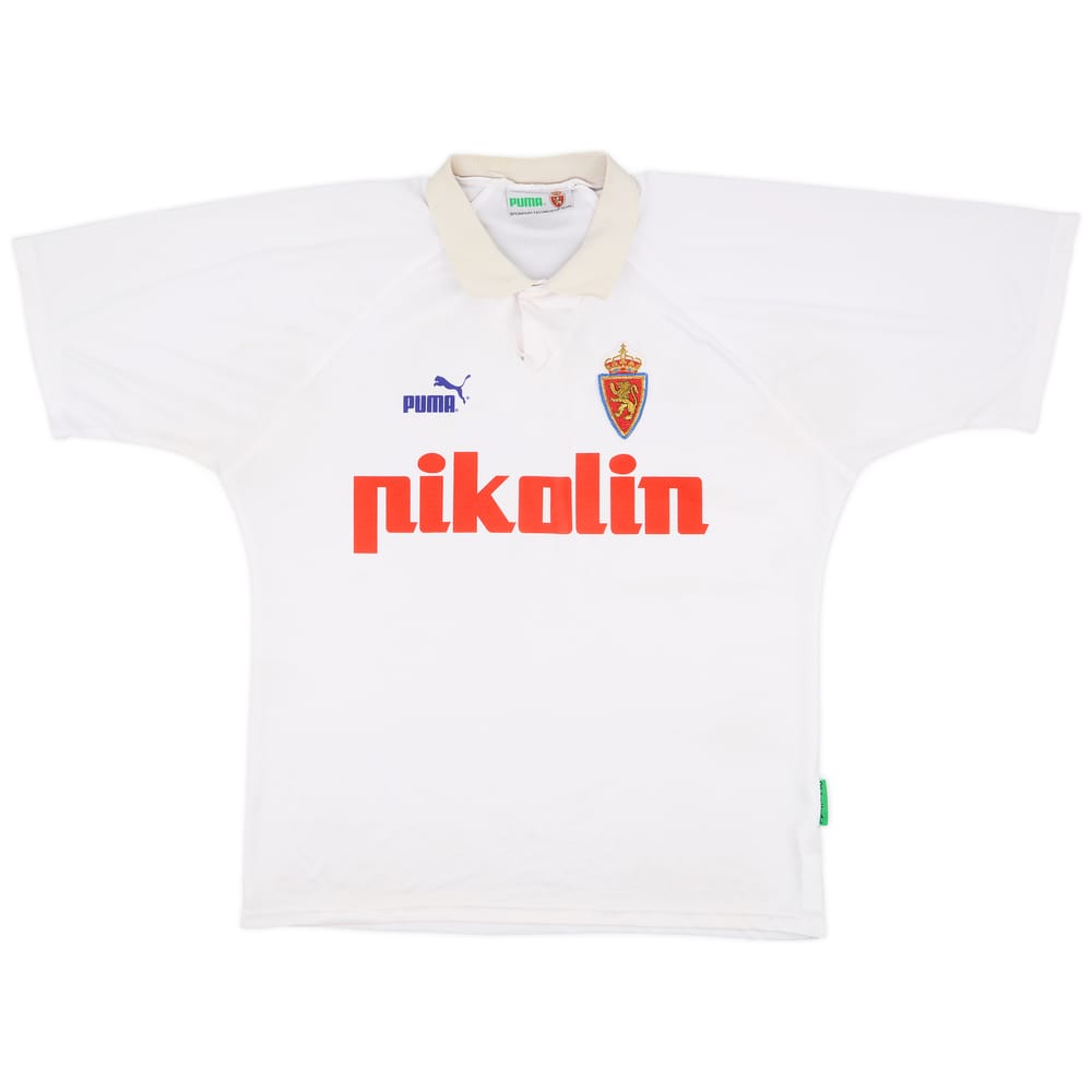 1994-95 Real Zaragoza Home Shirt - 7/10 - (XL)