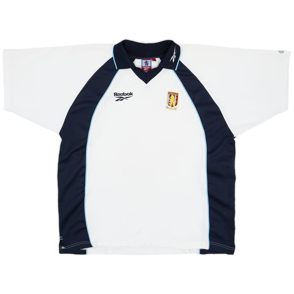 1998-99 Aston Villa Reebok Polo Shirt - 6/10 - (L)