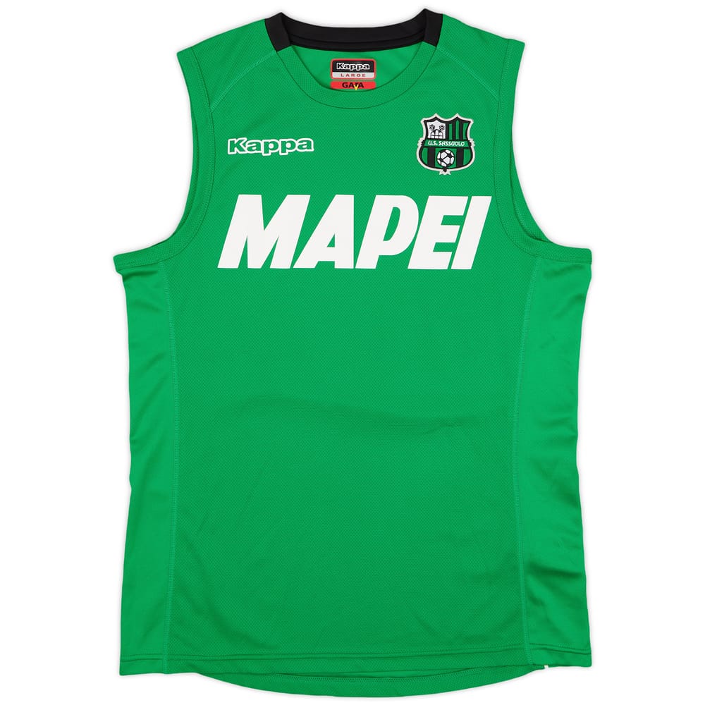 2018-19 Sassuolo Kappa Training Vest - 9/10 - (L)