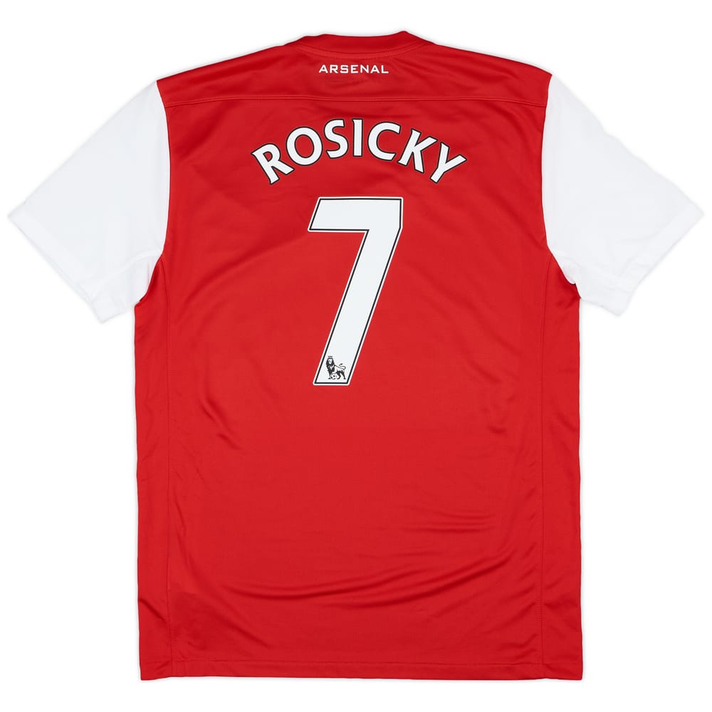 2011-12 Arsenal Home Shirt Rosicky #7
