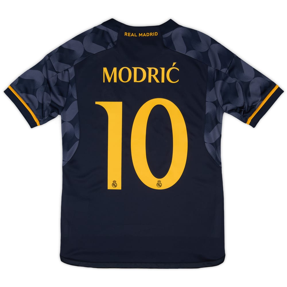 2023-24 Real Madrid Away Shirt Modric #10 (S.Kids)