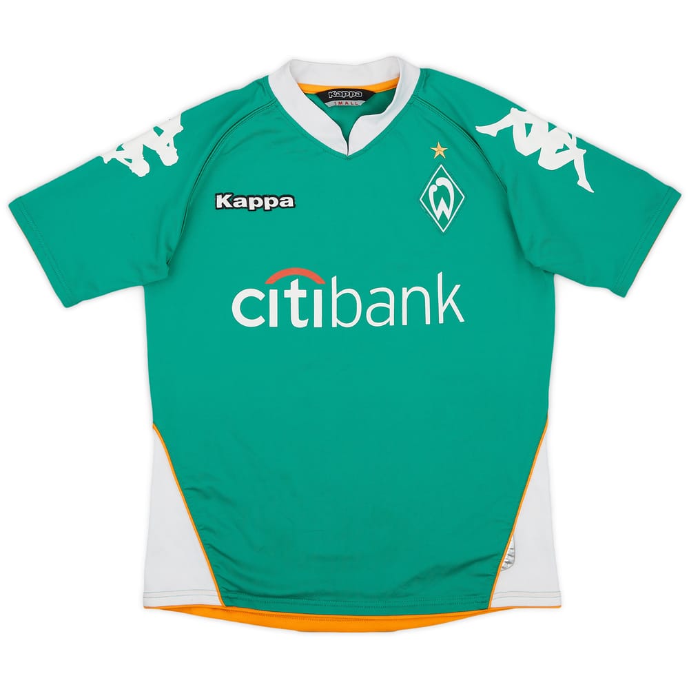 2007-08 Werder Bremen Home Shirt - 7/10 - (S)
