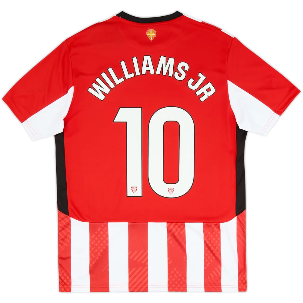 2024-25 Athletic Bilbao Home Shirt Williams Jr 10