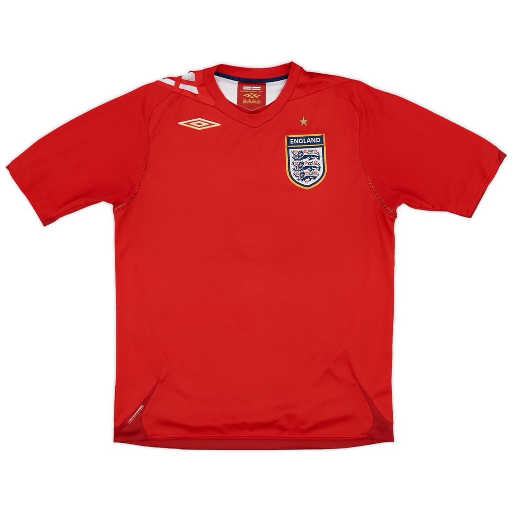 2006-08 England Away Shirt - 5/10 - (M)