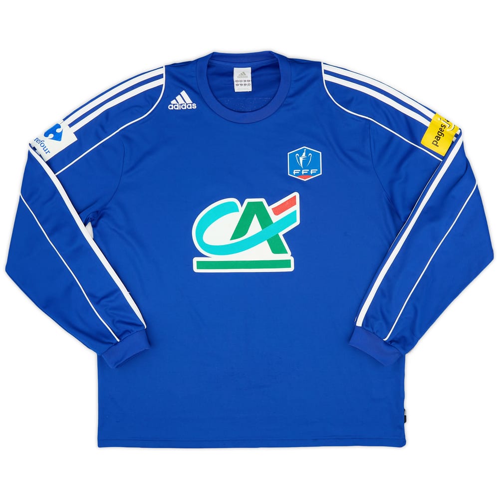 2010-11 Coupe de France adidas Template L/S Shirt #15 - 7/10 - (XL)