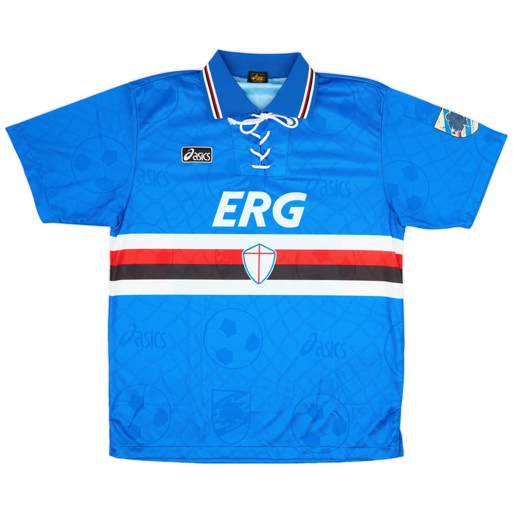 1994-95 Sampdoria Home Shirt - 8/10 - (XL)