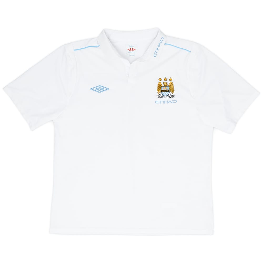 2011-12 Manchester City Umbro Polo Shirt - 9/10 - (XL)