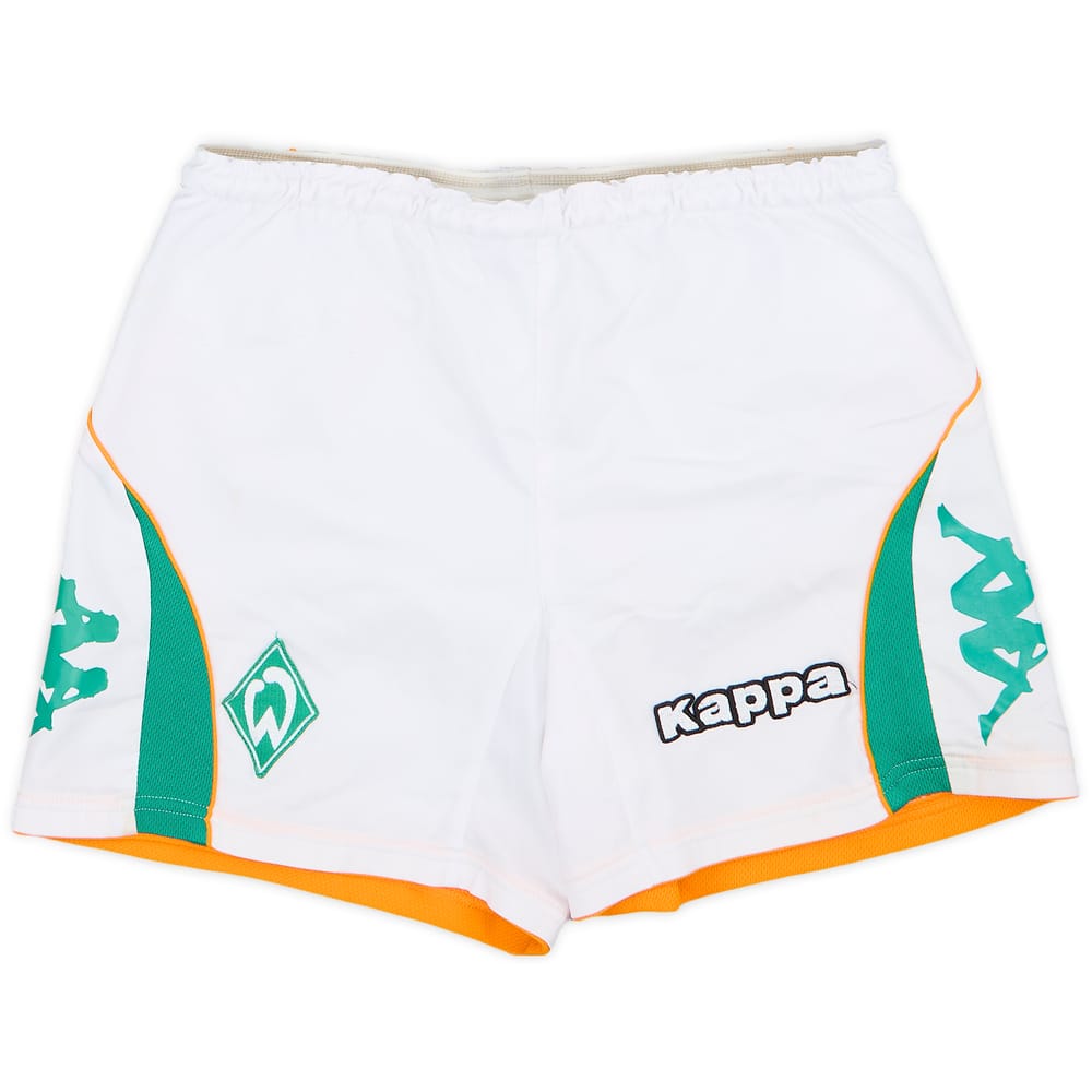 2007-08 Werder Bremen Home Shorts - 6/10 - (M.Boys)