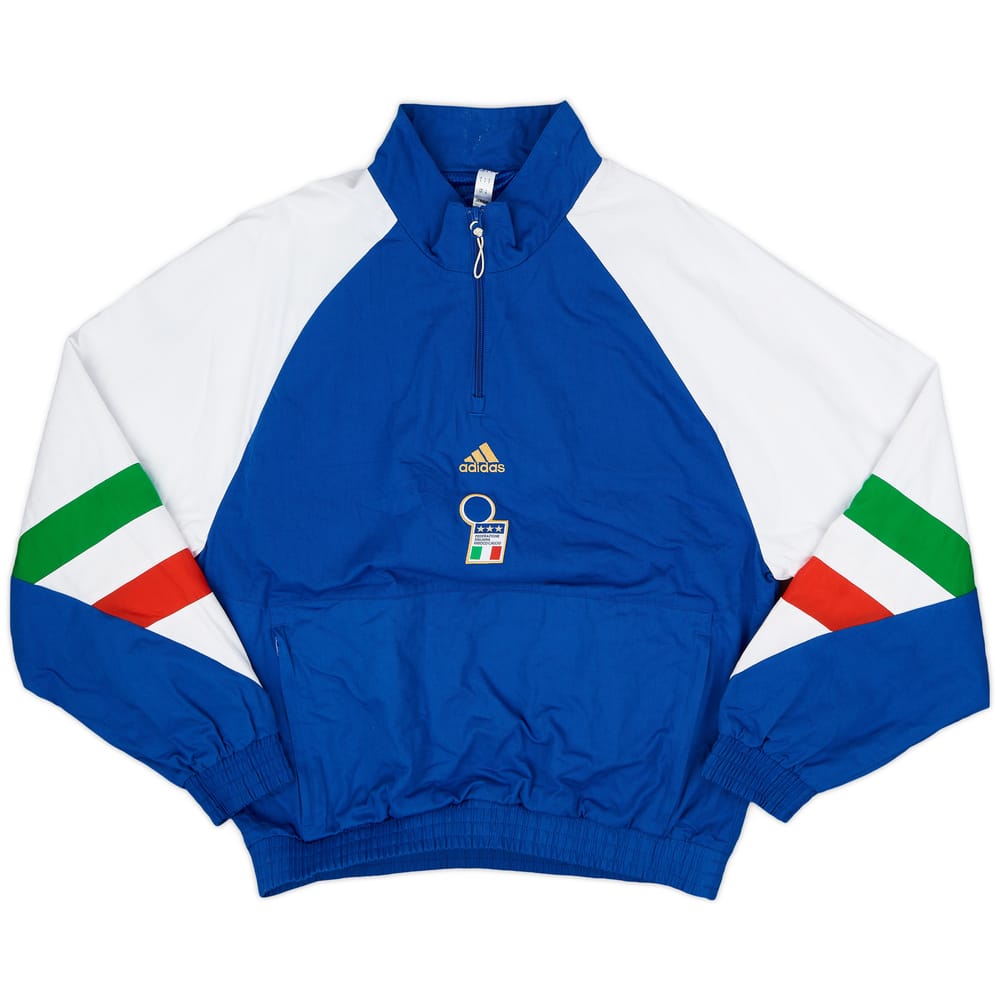 2023-24 Italy adidas Icon 1/4 Zip Training Top - 8/10 - (S)