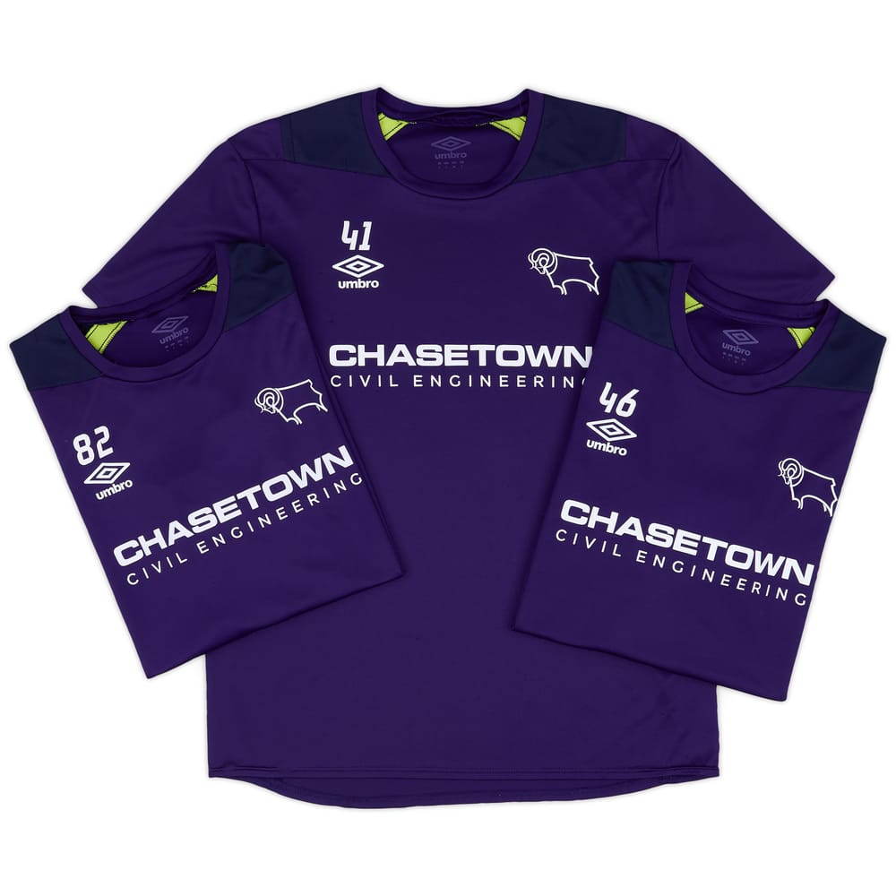 2018-19 Derby County Player Issue Training Shirt - 5/10 - (L)
