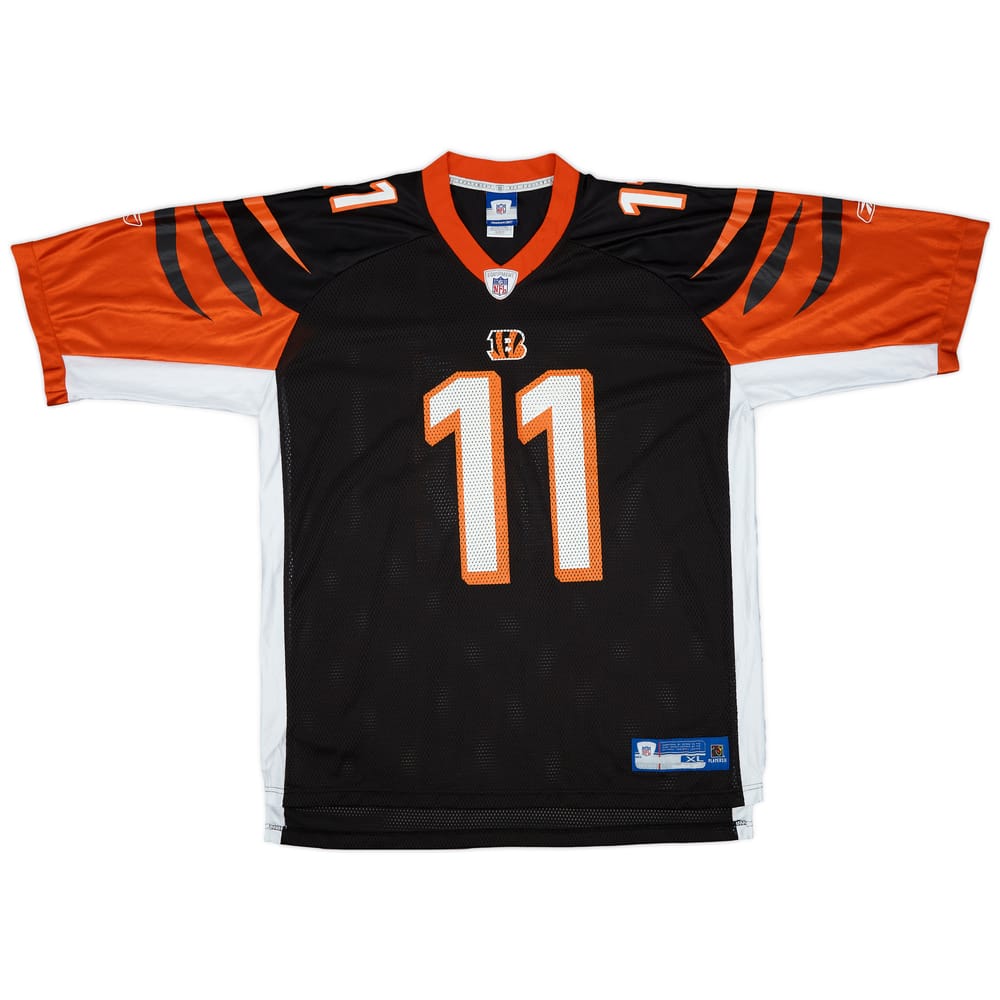 2010 Cincinnati Bengals Shipley #11 Reebok On Field Home Jersey - 9/10 - (XL)