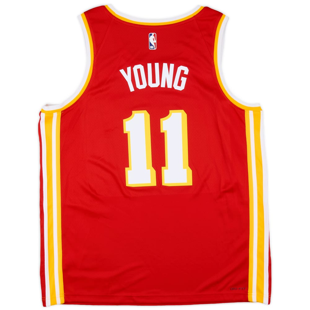 2020-25 Atlanta Hawks Young #11 Nike Swingman Away Jersey (XL)