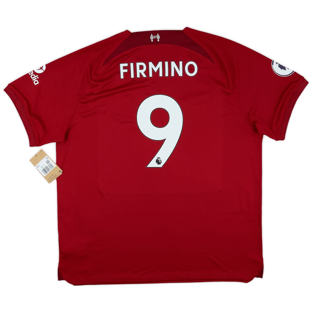 2022-23 Liverpool Home Shirt Firmino #9 (XXL)