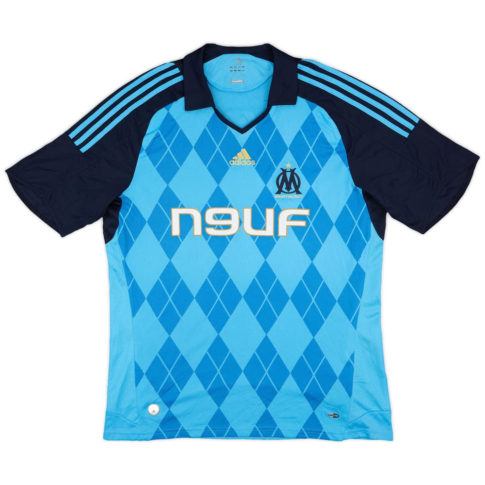 2008-09 Olympique Marseille Away Shirt Marc - 8/10 - (L)