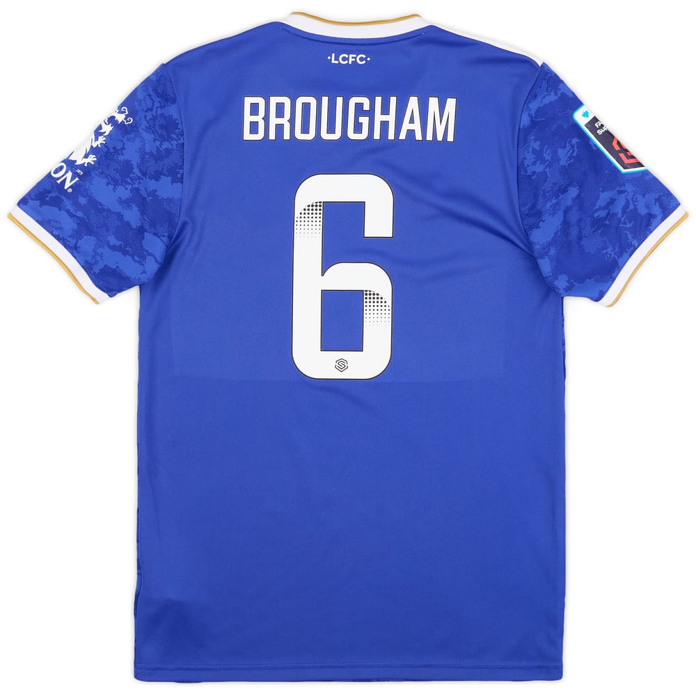 2021-22 Leicester Women's Home Shirt Brougham #6 (Unisex Fit - S)