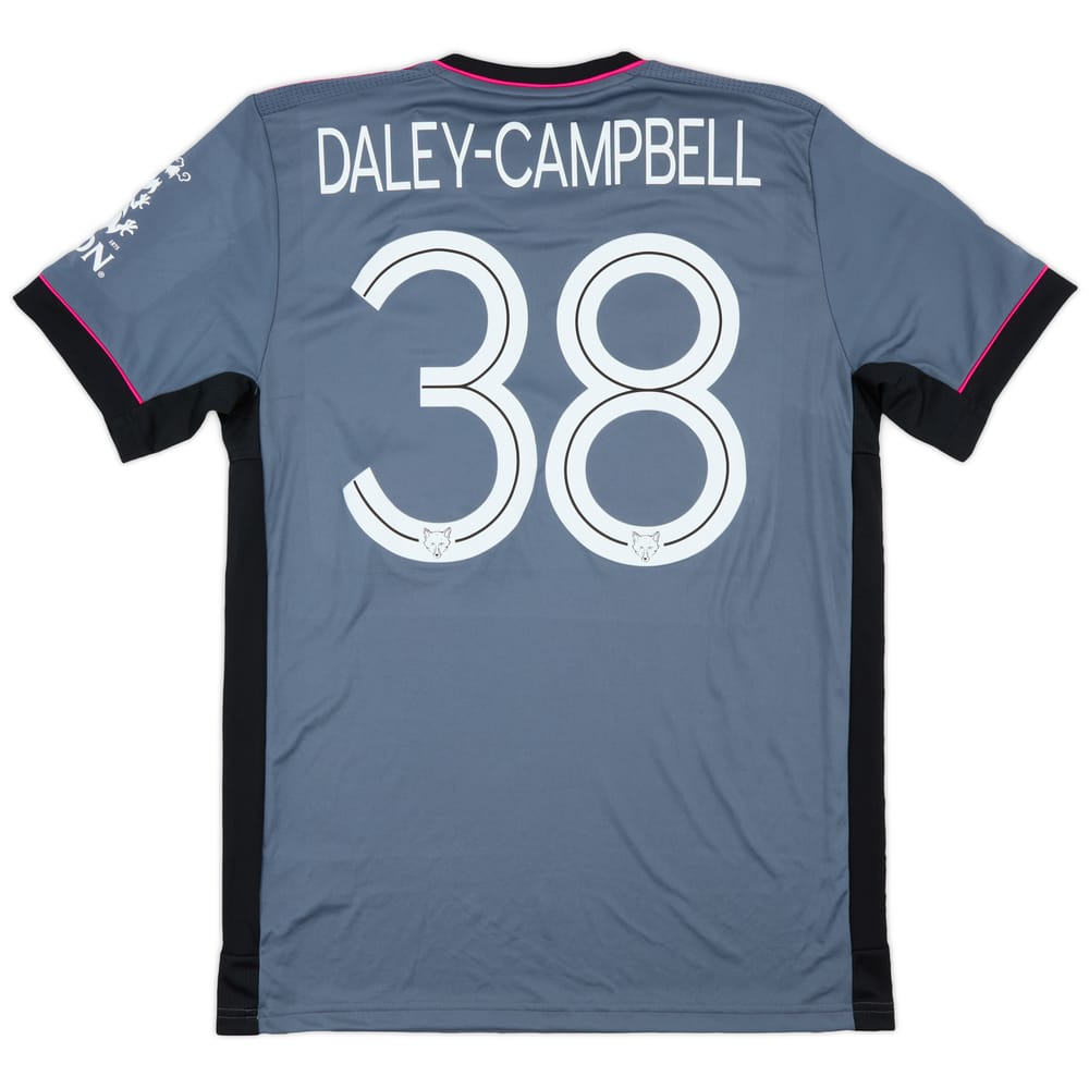 2021-22 Leicester Match Issue Europa League Third Shirt Daley-Campbell #38