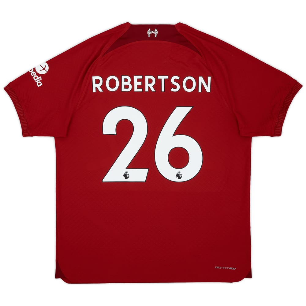 2022-23 Liverpool Authentic Home Shirt Robertson #26 - 10/10 - (XL)