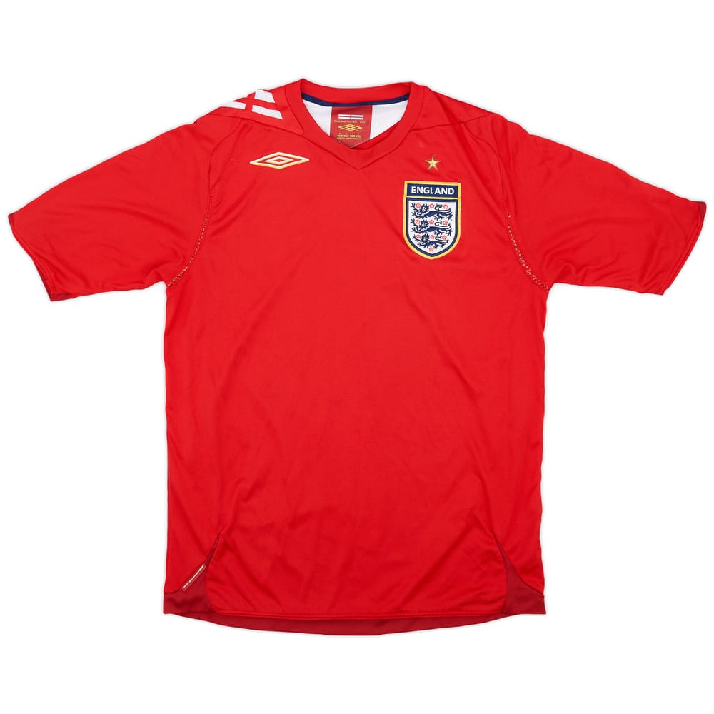 2006-08 England Away Shirt - 8/10 - (M)
