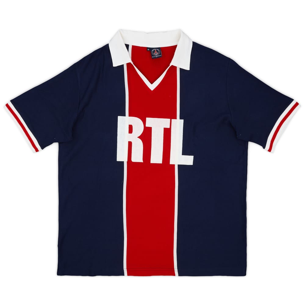 2012-13 Paris Saint Germain Retro 1980's Home Shirt - 9/10 - (XL)