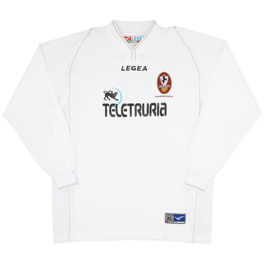 2003-04 Arezzo Away L/S Shirt #8 - 7/10 - (XL)