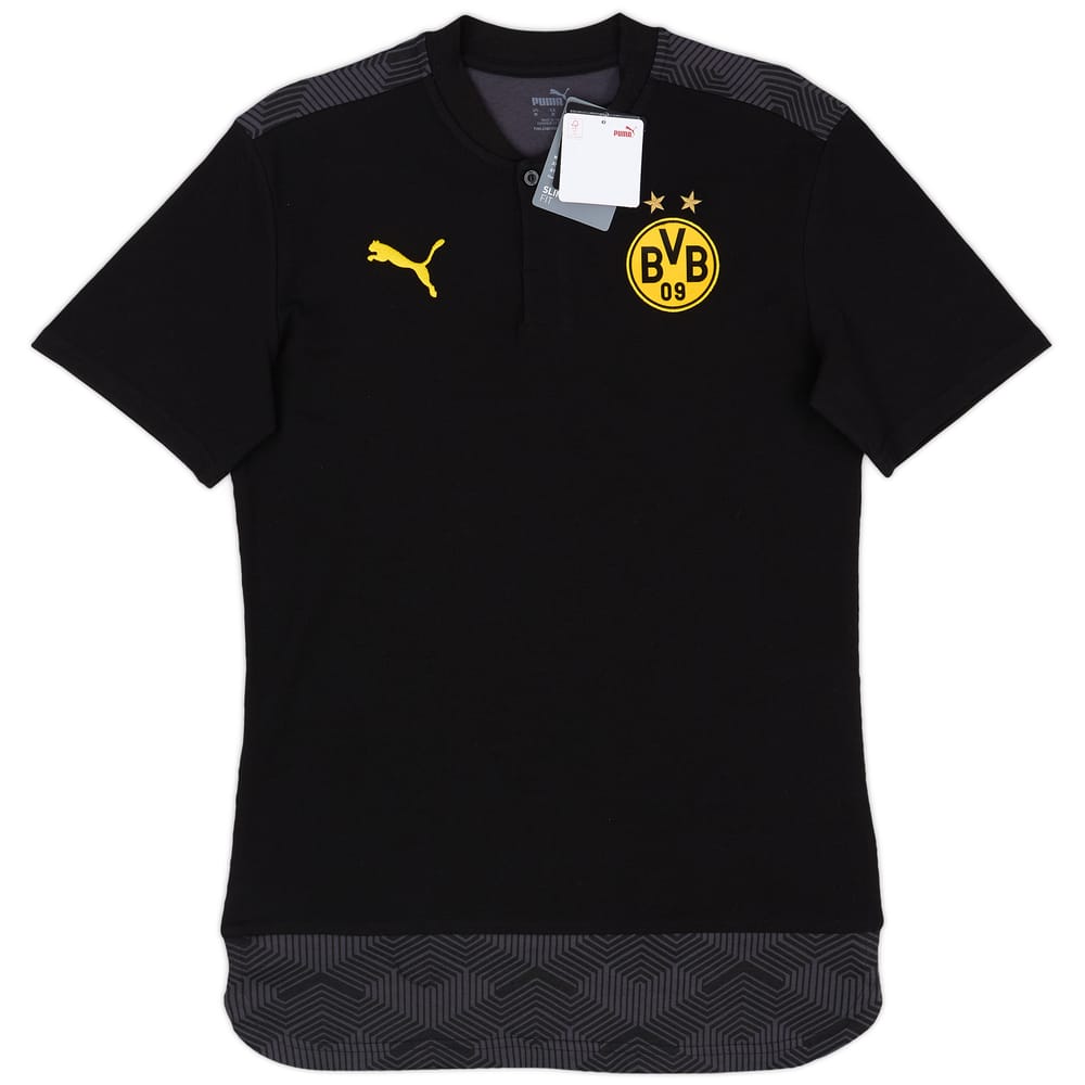2020-21 Borussia Dortmund Puma Casuals Polo T-Shirt (M)
