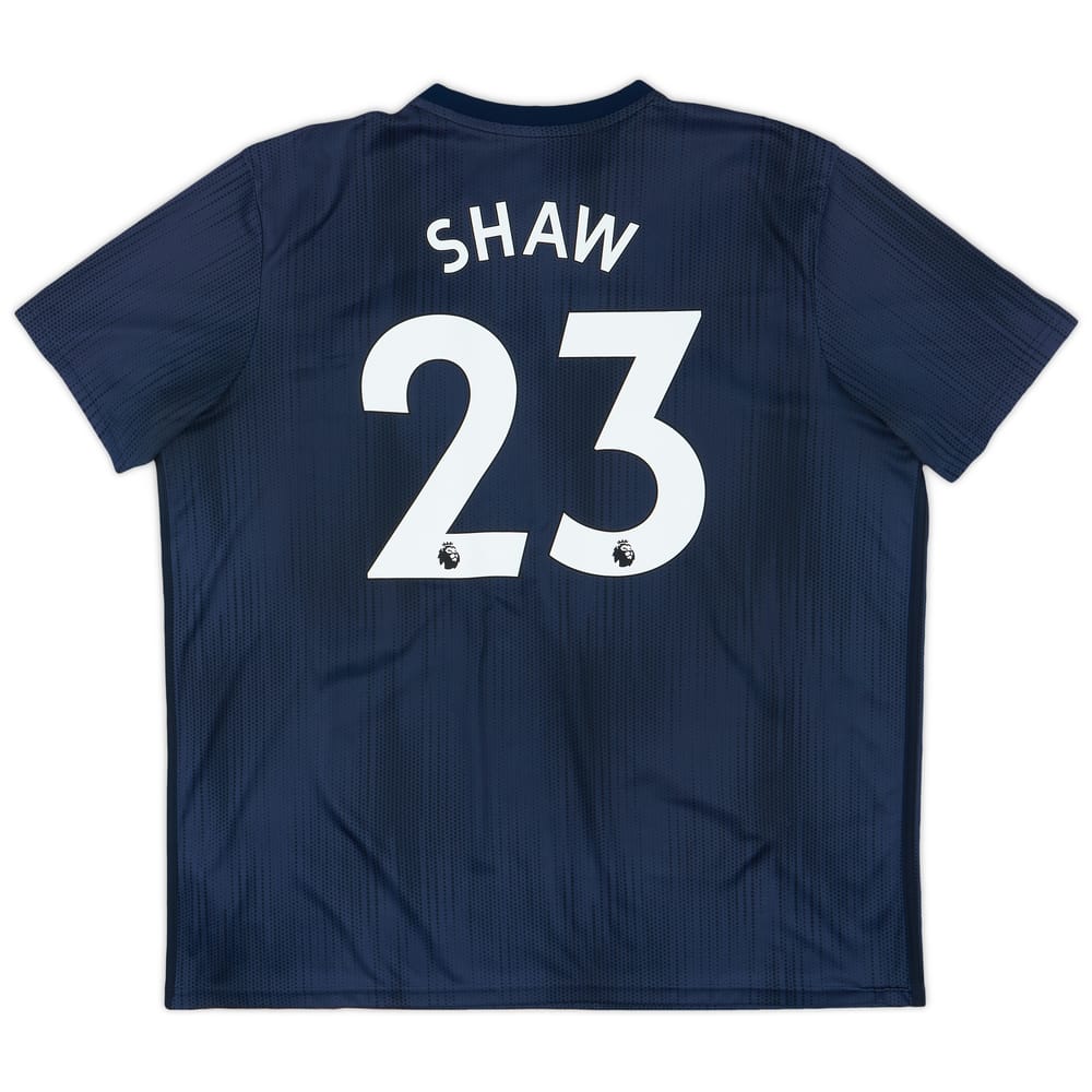 2018-19 Manchester United Third Shirt Shaw #23 - 5/10 - (XXL)