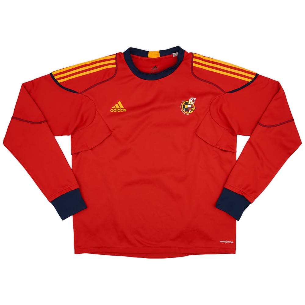 2010-11 Spain Authentic Training Top - 10/10 - (XL/XXL)