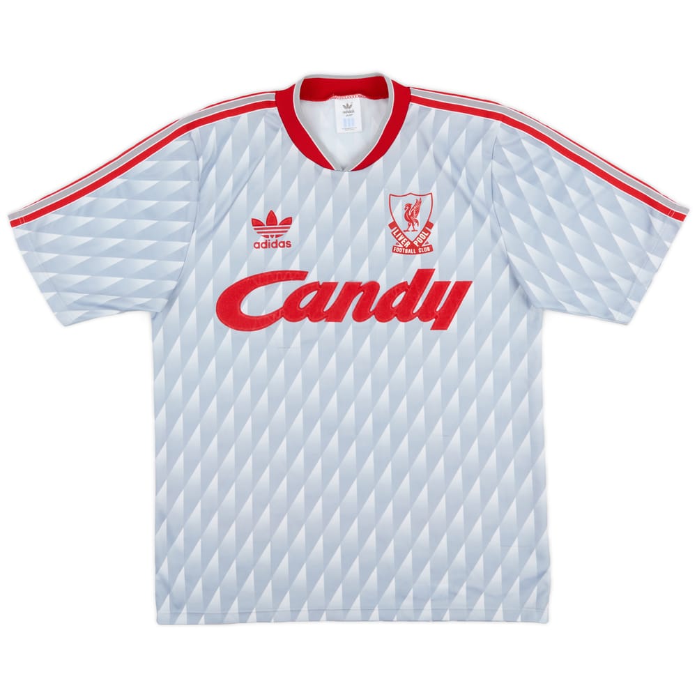 1989-91 Liverpool Away Shirt - 9/10 - (M)