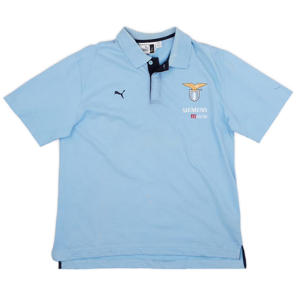 2001-02 Lazio Puma Training Polo Shirt - 6/10 - (L)