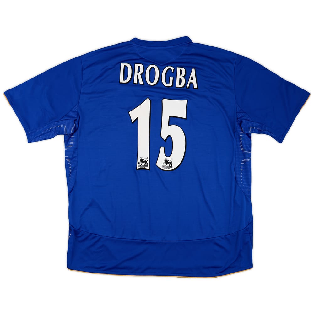 2005-06 Chelsea Centenary Home Shirt Drogba #15 (3XL)