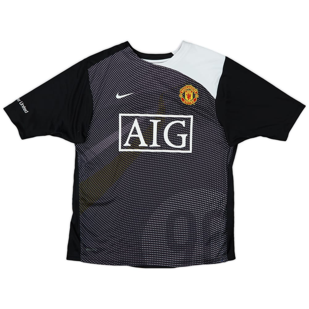 2008-09 Manchester United Nike Training Shirt - 7/10 - (S)