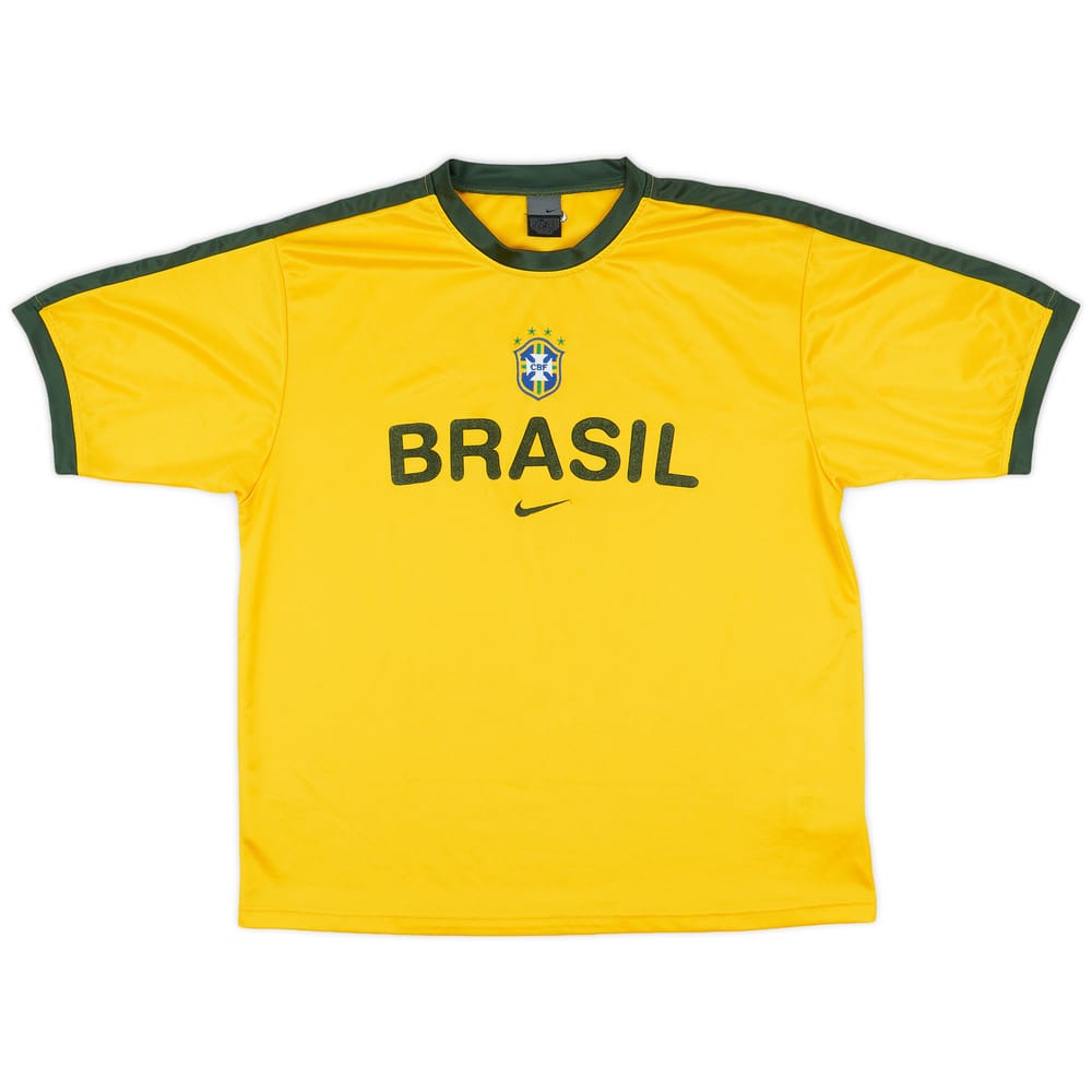 2002-03 Brazil Nike Training Shirt - 8/10 - (L)
