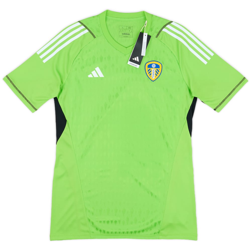 2023-24 Leeds United Player Issue GK Home S/S Shirt