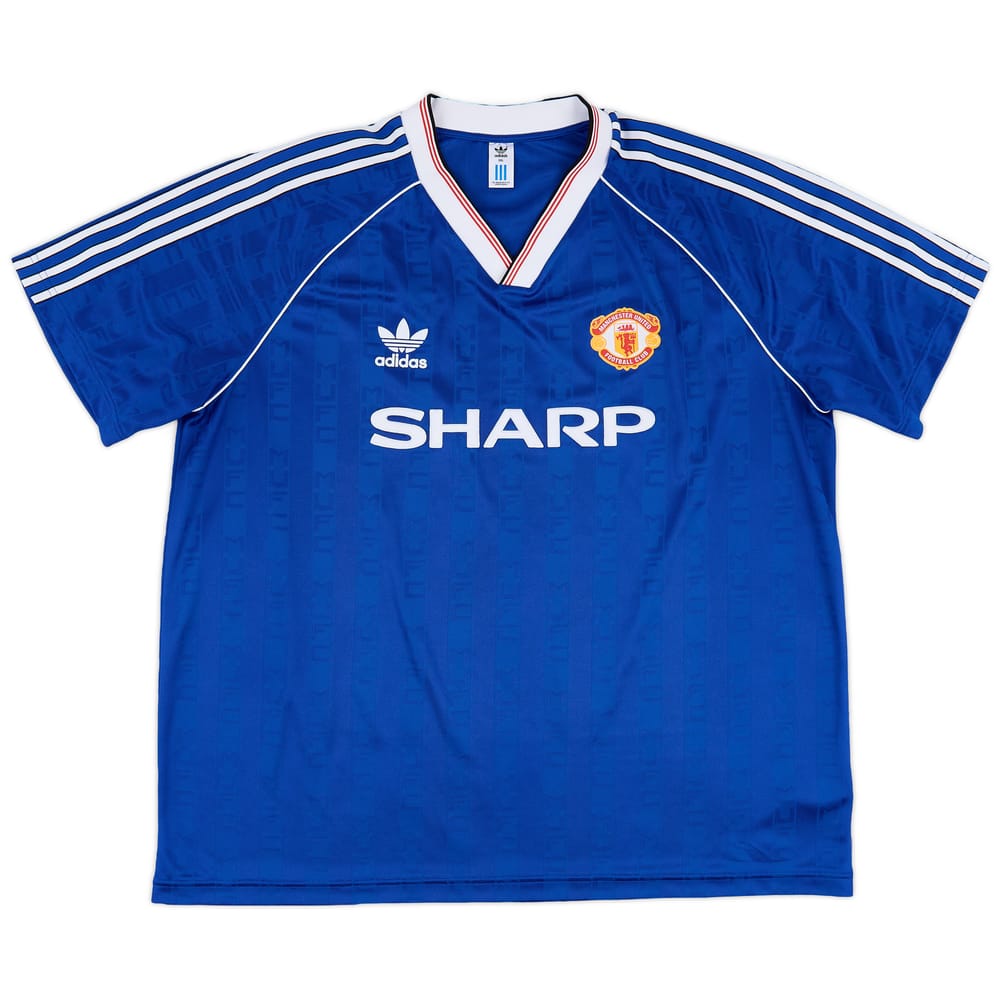 2023-24 Manchester United adidas Originals Retro 1988-90 Third Shirt - 9/10 - (XXL)