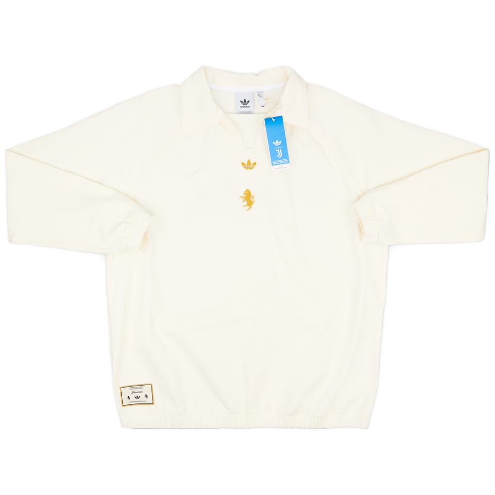 2024-25 Juventus adidas Originals Terrace Icons Drill Top
