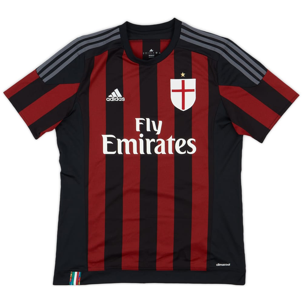2015-16 AC Milan Home Shirt - 8/10 - (L)